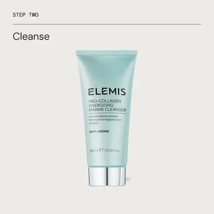 ELEMIS skincare product on a light gray background