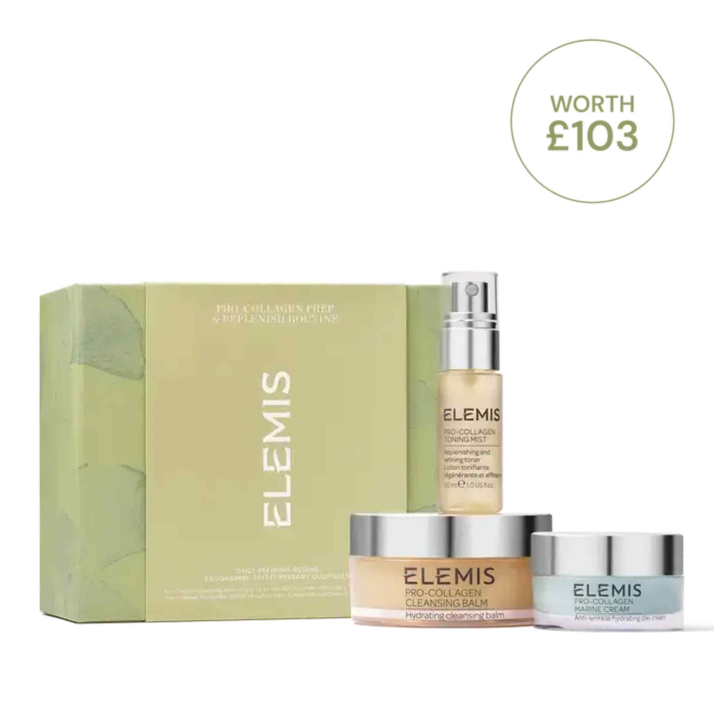 ELEMIS Pro-Collagen Prep & Replenish Routine