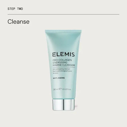 ELEMIS skincare product on a light gray background