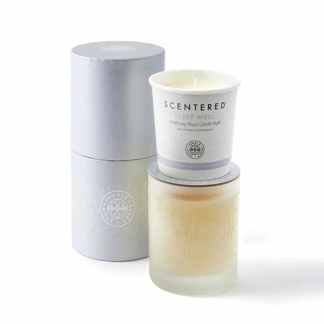 Scentered Ritual Candle Duo - Sleep - Well
