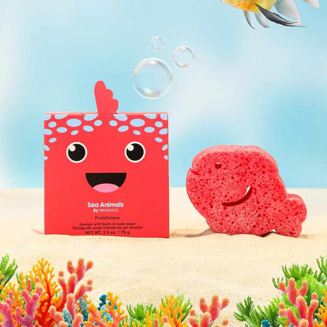 Spongellé Sea Animals Collection - Fiona Fish