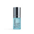 Elemis Pro-Collagen Future Restore Eye Serum in a light blue cylindrical bottle with a reflective silver cap, shown on a plain white background.